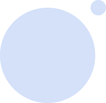 Design blauer Kreis