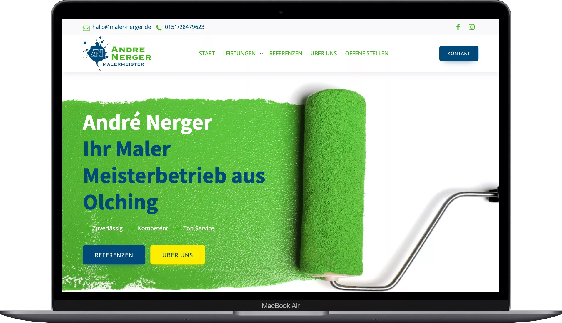 Macbook Maler Andre Nerger