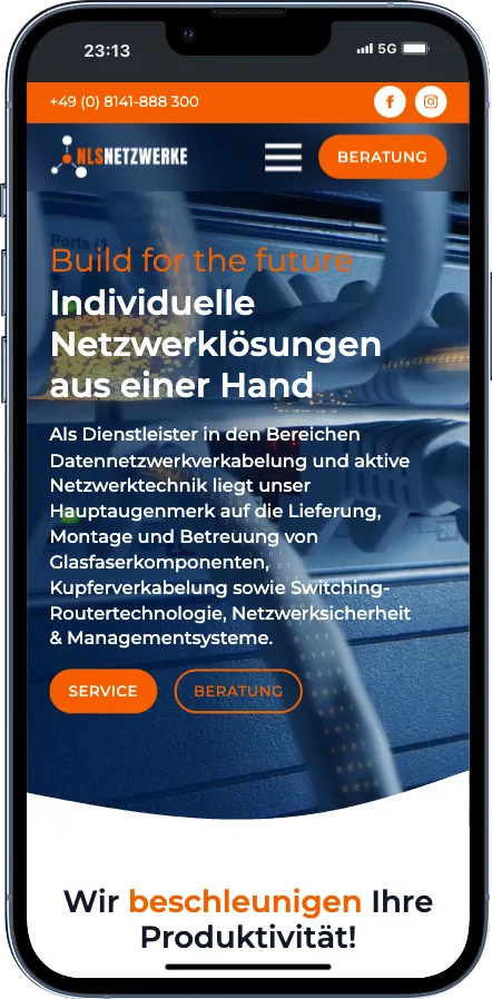 iPhone NLS Netzwerke