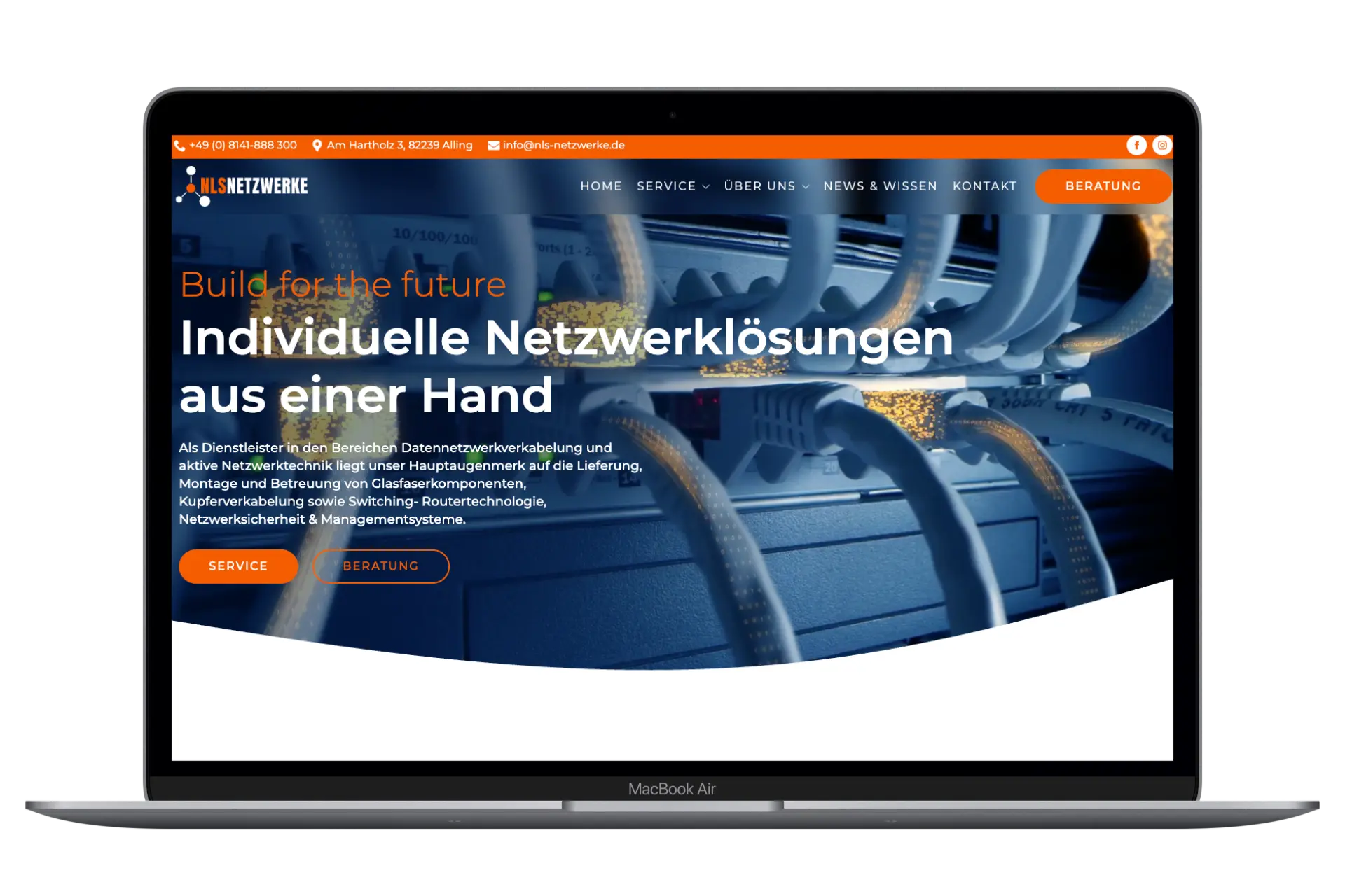 nls netzwerke Macbook Air